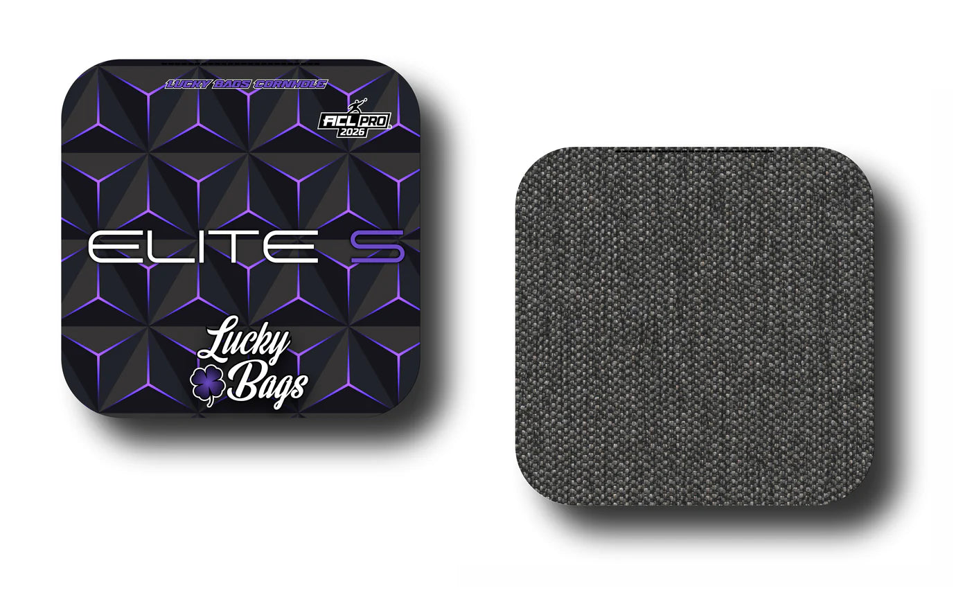 Lucky Bags - Elite S 2026 - ACL Pro Cornhole Bags Lucky Bags Hex Purple