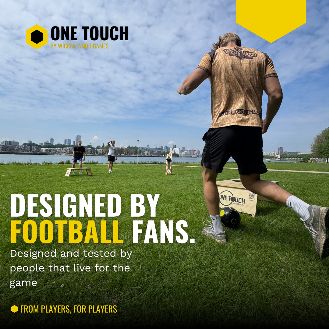 OneTouch Fodboldspil Starting Kit - Inkl. 1 board / Premium fodbold / Bæretaske