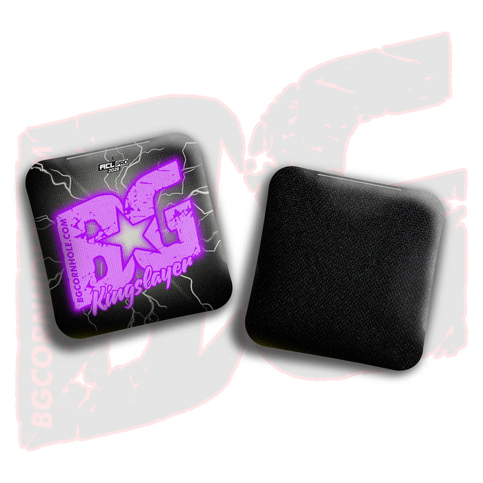 BG Kingslayer 2026 - ACL Pro Bags Cornhole Bags BG Cornhole Blackout - Purple