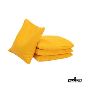 1x4 Cornhole Bags - ACL REC - Granulaat vulling Cornhole Bags Wicked Wood Games Geel