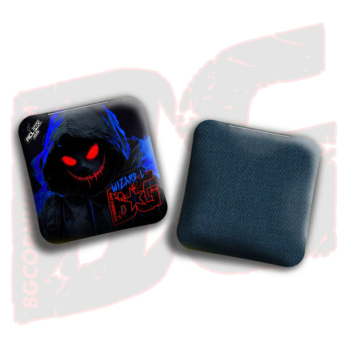 BG Wizard L 2026 - ACL Pro Bags Cornhole Bags BG Cornhole Smolder - Blue