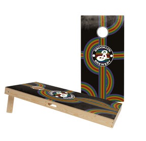 Cornhole Set met Eigen Design (Test Tjarco) Cornhole sets Wicked Wood Games