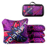HORNET 2025 - ACL COMP - 1x4 Cornhole Bags Cornhole Bags AllCornhole Indigo Purple - Incl Hard Case